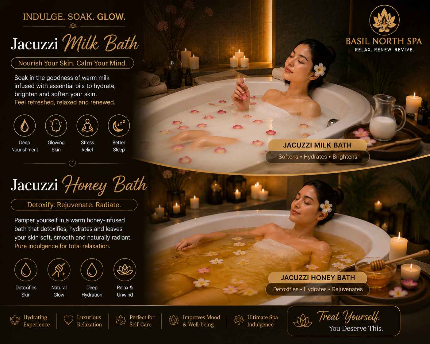 Jacuzzi Milk Bath & Honey Bath