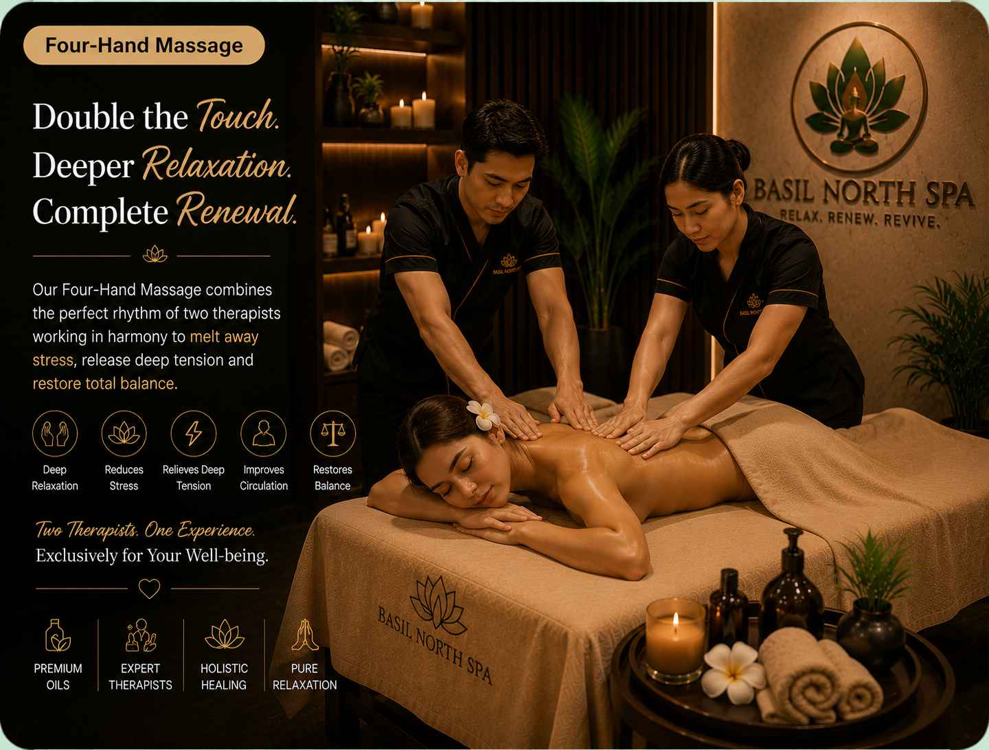 Four-Hand Massage